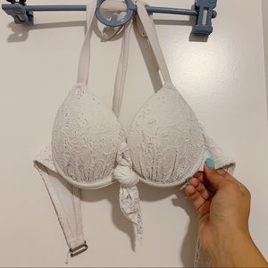 H&M White Bikini Top